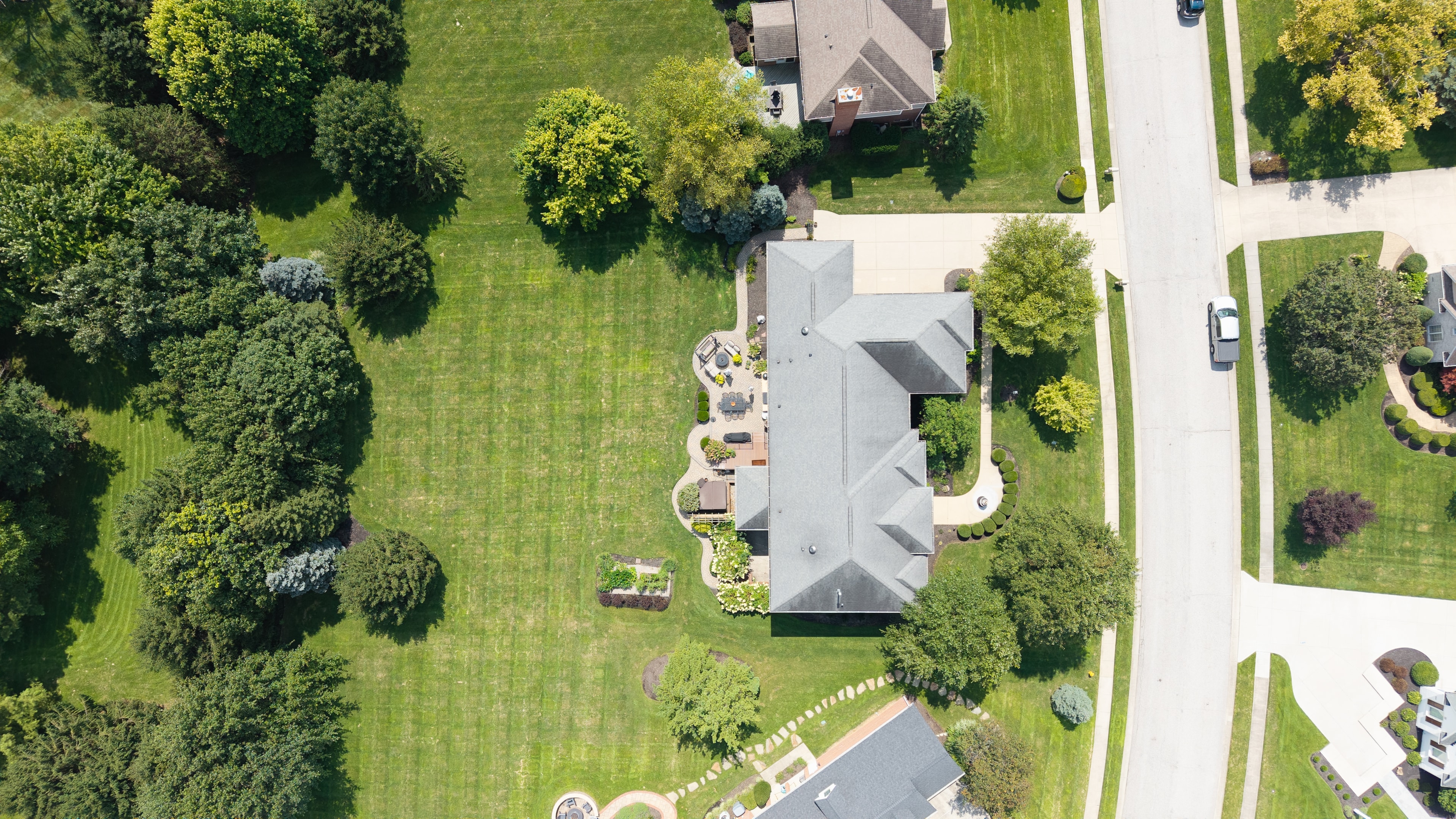 Top-Down Property Survey Aerial Photography aerial project